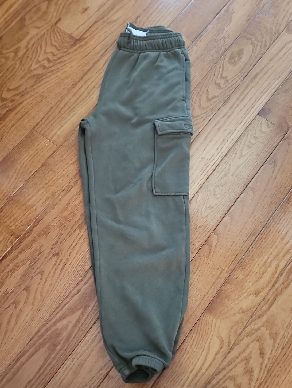 Boys GAP's Olive Green Cargo Sweatpants